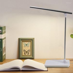 Masa lambaları Ev Püskürtme Katlanır Taşınabilir Göz Koruma Masası Okuma Lamba Öğrenci Öğrenme Özel Yatak Odası Başucu