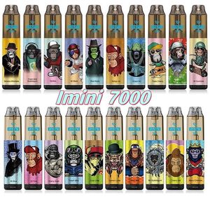 Partihandel laddningsbar vape 7000 puff imini vaper nic 0 mg 20 mg 30 mg 50 mg fri gods online bästa pris imini wape shenzhen engångsgev