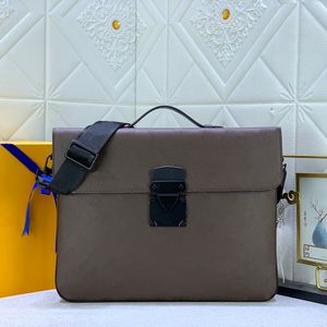 Outdoor Business Bag Fashion Men's Shoulder Bag Classic Printed Logo Design Laptop Bag