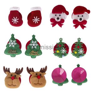 Breast Pad Women Christmas Breasties Nipple täcker återanvändbart självhäftande bröstvårta klistermärken Jul TreeSanta ClaussnowManelksocks Bra x0831