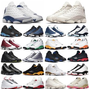 2023 Kostenloser Versand Basketballschuhe 13 Männer Frauen 13 Schwarze Katze Geschichte des Fluggerichts Lila Schwarz Universität Blau Höhe Outdoor Trainer Turnschuhe 36-47