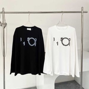 Baumwoll-Sweatshirt für Damen, lässiger Pullover mit Bodenbildung, Designer-Langarm-T-Shirt, modischer bedruckter Kapuzenpullover für Männer und Frauen, Sportbekleidung, Hip-Hop-Pullover-Mantel