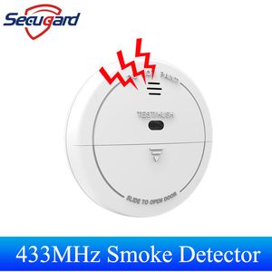 Other Alarm Accessories 433MHz Smoke Detector Wireless Fire Sensor Smok Detect For Kitchen Warehouse Smart Home Security System 230830