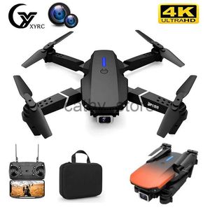 Simulators 2023 Новый Quadcopter E88 Pro Wi -Fi FPV Drone с широкоугольным HD 4K 1080p Высота высоты камеры удерживает RC Foldable Quadcopter Dron Gift Toy X0831 x0901