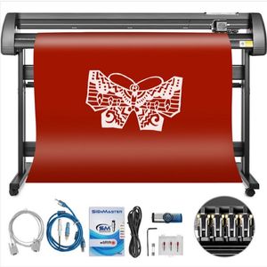 53 Inch Vinyl Cutter Plotter Machine Cutting Plotter Windows ArtcutSoftware With Pen Holder For DIY Advertising Printing