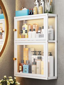 Storage Boxes Selling Bathroom Wall Mounted Shelves Toilets Non Perforated Cosmetic Cabinets Washstand