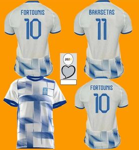 23/24 Grekland National Football Team Soccer Jerseys 2023 2024 Home Away White Third Blue Football Shirts Men 65464