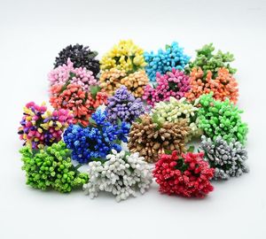 Dekoratif Çiçekler 12 PCS Yapay Dikişli Plastik Noel Çelenk Dekorasyon Aksesuarları Ev Düğün Diy Yıl Hediyeleri