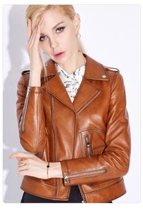 Womens Jackets Sungtin Women Loose Pu Leather Jacket Black Soft Faux Leather Jacket Street Moto Biker Leather Coat Jacket Lady Casual Outerwear 44effdgdb