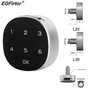 Blocco tasti Touch Screen Digitale Smart Password elettronica Sicurezza porta Antifurto Armadietto in legno Tastiera Cassetto Serrature per file ufficio 230830