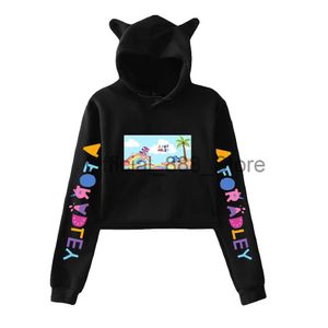 A for adley Hoodie Sweatshirts Women Cat Pullover Girl Kawaii Harajuku Tracksui x0831