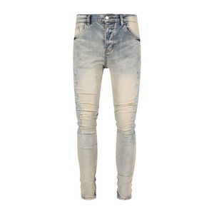 Blaue Side Bone Fashion Herrenjeans Old School