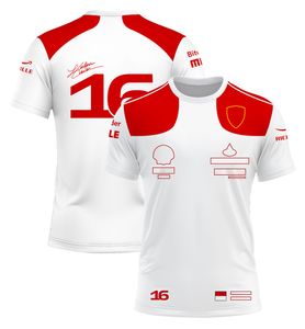 Męskie koszulki F1 Driver T-shirt 2024 Formula 1 Fani drużyny duże koszulka T-shirt Summer Outdoor Casual Sports Tops Męskie wyścigi oddychające koszulka Jersey IG49