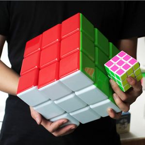 Cubo Rubik Super 18cm Colorido Super 30cm Cubo Rubik Divertido Brinquedo Quebra-cabeça Infantil Adulto