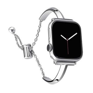 Cinturini intelligenti per cinturino per orologio da donna per stilista per cinturino Apple Watch Ultra 38mm 44mm 45mm iwatch Band Series 8 9 4 5 6 7 Bracciale con cinturino in lega di zinco