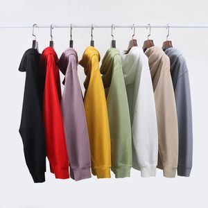 Erkek Hoodies Sweatshirts 211oz 600g Supersoft Polar Kalınlaştırılmış Kazak Hoodie Sweater Boş Basic ve Kadınların Katı Palto Sweatshirt Erkekler 230831