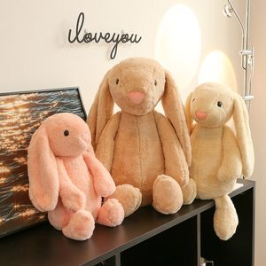 35-55cm Resurrection festival plush toy rabbit dolls rabbits long -eared rabbit dolls soothing cloth doll girl sleeping pillow pillow Free UPS