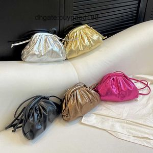 Btteca Vanata Designer -Tasche Tasche Taschen Candy Mini Jodie Advanced Cloud Bag für Frauen vielseitige Schrägbeutel glängender Kristall Mini Clip -Beutel Bives