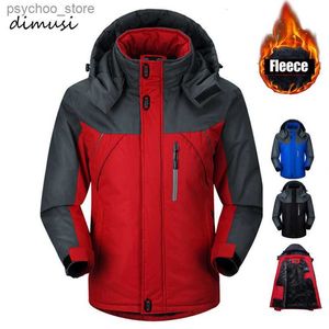 Homens Down Parkas DIMUSI Jaqueta de Inverno Homens Parka Jaqueta de Lã Térmica Casacos Homens Jaquetas Corta-vento Jaqueta À Prova de Vento Casacos Impermeáveis Homens 5XL Q230831