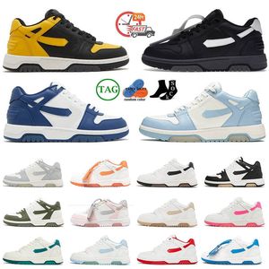 Мода OG Out Office Low Tops Sneakers Crassers Casual Shoes Panda Black White Blue Green Syracuse Off Designer Lows Low