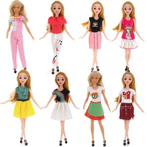 Doll Apparel 18 Inch Baby Girl Clothes 30cm Changing Clothing Accessories Toy 15pcs/set