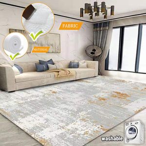 Tappeti Tappeti da soggiorno astratti nordici Tappeti antiscivolo di grandi dimensioni Tappeto per camera da letto Decorazione domestica Tappetino da salotto studio Lavabile 230831