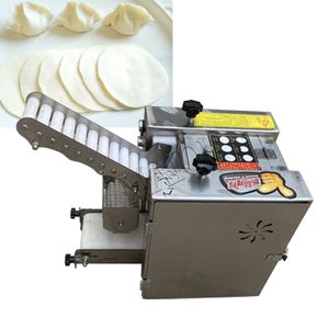 Máquina automática de enrolar bolinhos wonton jiaozi skins rolando caos fatiador de couro comercial 220v 110v