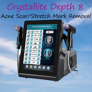 Rf Microneedling Morpheus8 Machine Crystal Depth 8 Wrinkle Removal Fractional Microneedle Acne Scar Treatment