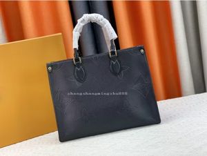 Kvinna Luxurys Designer Tote Bag 3A+ Quality Mens Handväska äkta läder Woody Shoul Shopping Väskor Travel Totes Purse Handväskor High End Designers Väskor