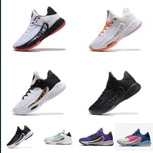 Mens Giannis freak 4 IV basketball shoes lebron 19 Black Blue White Red Gold Hare Lava Christmas Halloween Bred sneakers tennis with box