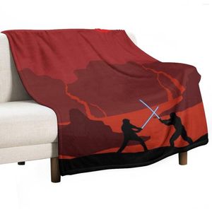 Blankets Mustafar Final Battle Version 2 Throw Blanket Soft Plaid Sofas Of Decoration Warm
