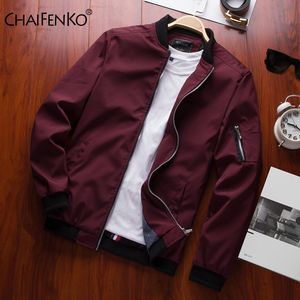 Mensjackor Mens Höstjackor Spring Fashion Bomber Windbreaker Jacket Coat Män Kläder Dragkedja Militära jackor Män toppar 230831