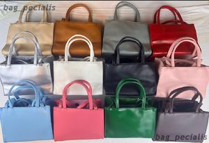 Tote bag Designer bag mini 17CM Shoulder Bags Soft Solid color Leather Mini Handbags Women Handbag Crossbody Tote Fashion Shopping Purse Satchels Bag without zipper