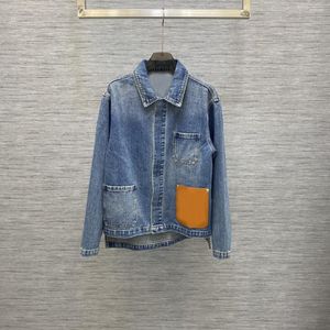 Women's Jackets Denim Long-sleeved Lapel Coat Basic And Classic Color Looks Very Advanced Simple