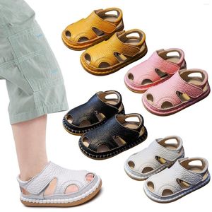 Sandals Summer Baby 0 3 Years Old Boy Toddler Shoes Soft Sole Girl Leather Breathable Water Girls Size Infant