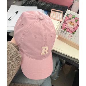 Ball Caps High Quality White Pink Baseball Cap Female Korean Rose Powder Small Face Streetwear Pip Boy Basket Homme 230830