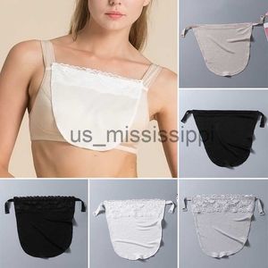 Diğer Sağlık Güzellik Ürünleri Kadın Dantel Kesim Örtüsü Mock Camisole Sütyenler Straplez Insert Sarılmış Göğüs Görünmez Klipon Ayarlanabilir Tüp Üst X0831