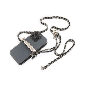 Universal Crossbody Cell Phone Lanyard Adjustable Portable Phone Clip Chain Detachable Smartphone Accessories for Outdoor Travel