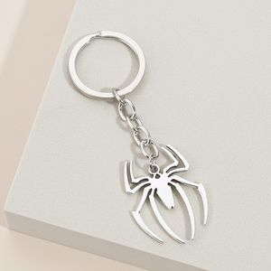 Anahtarlıklar kordonlar örümcek anahtarlık Araneid hayvan anahtar yüzük metal zincirleri Cadılar Bayramı Hediyeleri Kadınlar için çanta Accessorie DIY el yapımı mücevher 230831