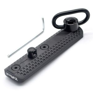 Acessórios táticos Novo adaptador de montagem em trilho Mti-Function com 1,25 Qd Sling Swivel Stud para ambos Keymod M-Lok Handguard Drop Delivery Dh2Wq