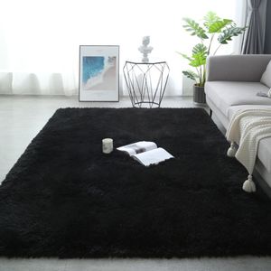 Carpets Plush Pink Carpet Living Room Decoration Fluffy Rug Thick Bedroom Carpets Anti-slip Floor Soft Lounge Rugs Solid Large Carpets 230830