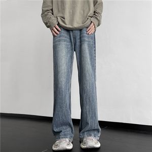 Mens Jeans Chegada Primavera e Verão Carga Homens Streetwear Denim Jogger Calças Baggy Harem Jean Calças Plus Size B169 230831