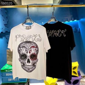 Männer T Shirts Mode Gh0839 Tops Tees 2023 Runway Luxus Europäischen Design Druck Party Stil T-Shirts Kleidung