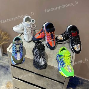 Designer tränare trigreca sneakers män sko kvinnor sneaker läder tränare plattform casual sko trippel svart brun grön orange olivrosa utomhus tränare