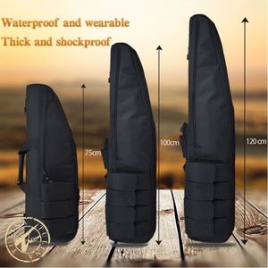 Outdoor Bags 70CM/98CM/118CM Shooting Hunting Bag Tactical Gun Bag Army Airsoft Rifle Case Gun Carry Shoulder Bag Military Equipment 230831