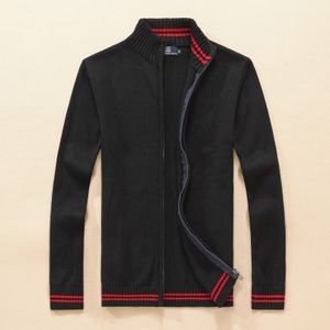 2023 maglione di marca cardigan cappotto uomo casual mezza camicia collo alto collo autunno inverno slim fit manica lunga uomo maglioni top lavorato a maglia