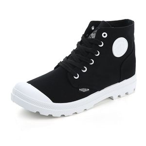 Buty Mężczyźni High Top Buty płócienne Wojskowe Baliczne Bojowniki Wojenne Walka Outdoor Army Travel Buty kostki szare czarne buty Martin 230831