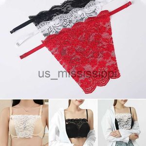 Outros itens de beleza de saúde Lace Privacidade Sutiã Invisível Anti Peep Sutiã Invisível Mulher Lace Esconder Roupa Interior Rápido Fácil Clipon Lace Mock Camisole Sutiã Inserção X0831