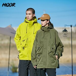 Men's Trench Coats HIQOR Outdoor Camping Jackets Men Soft Waterproof Windbreaker Jacket Mens Hooded Bomber Coat Man Fashion Clothing Jaqueta 230831