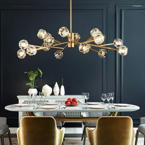Anhänger Lampen Europa Nordic Led Kristall Licht Decke Dekorative Artikel Für Home Deco Maison Kronleuchter Beleuchtung Luxus Designer
